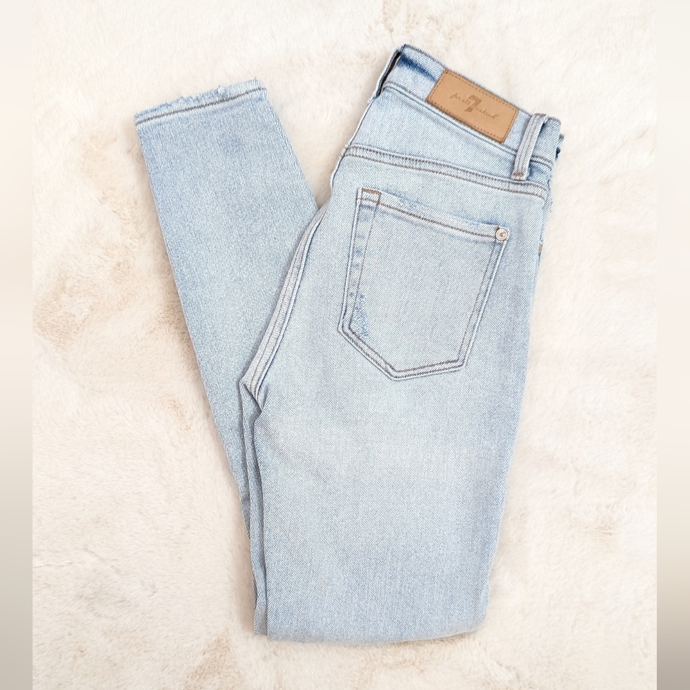 💖 7 for All Mankind High Waist Ankle Skinny Jeans